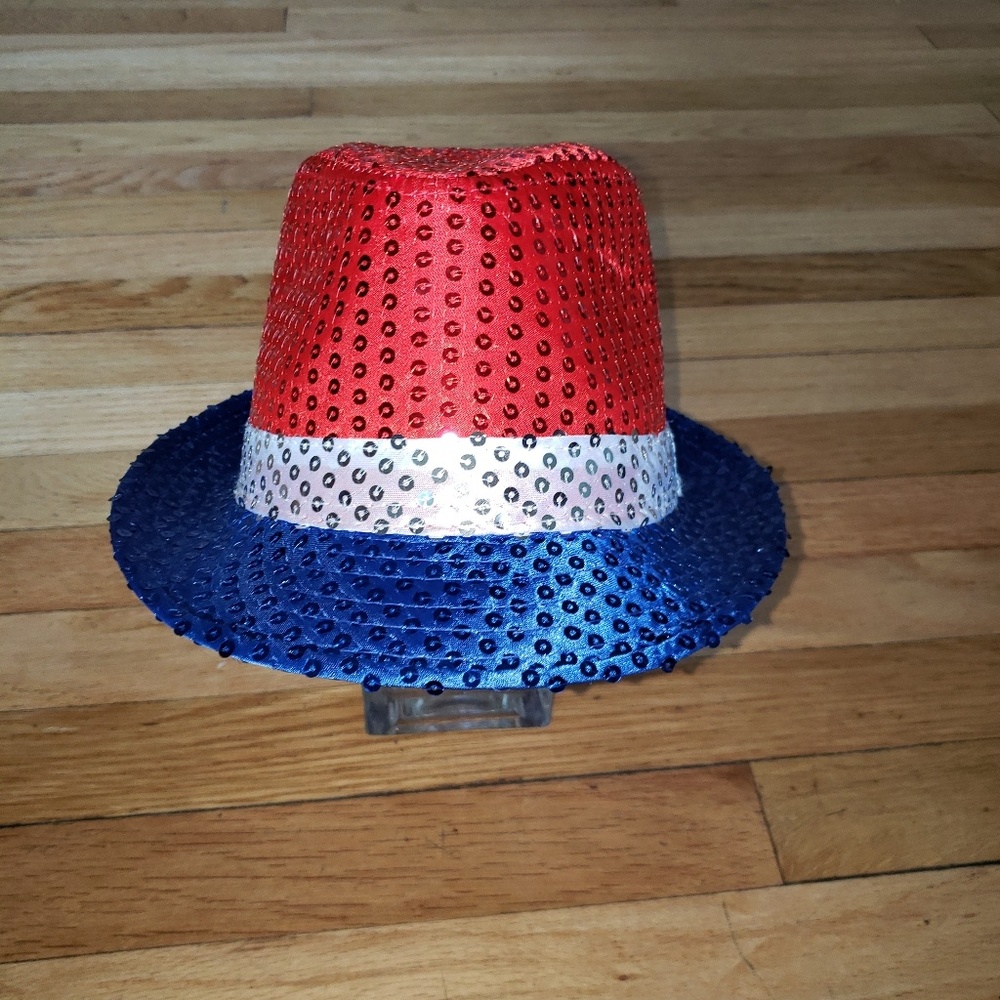 July 4th sparkly hat